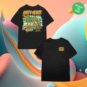 Dirty Heads Merch Store Postcard Black Tee