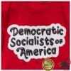 Dsa Merch Store Democratic Socialists Of America Bubble Font T-Shirt