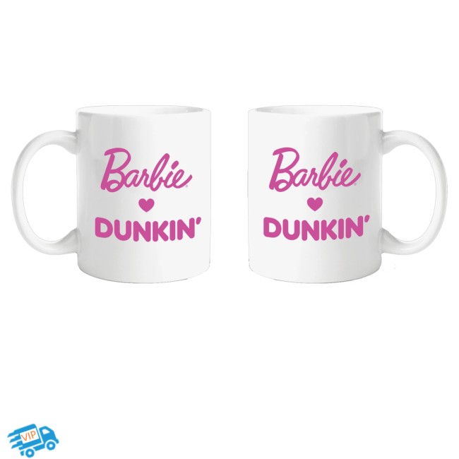 Dunkin' Runs On Merch Shop Dunkin' X Barbie Ceramic Mug 3 Dunkin' Runs On Merch Shop Dunkin' X Barbie Ceramic Mug