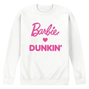 Dunkin' Runs On Merch Shop Dunkin' X Barbie Crewneck