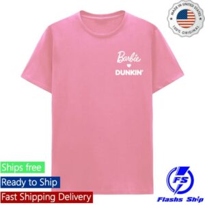 Dunkin Runs On Store Merch Dunkin' X Barbie T-Shirt
