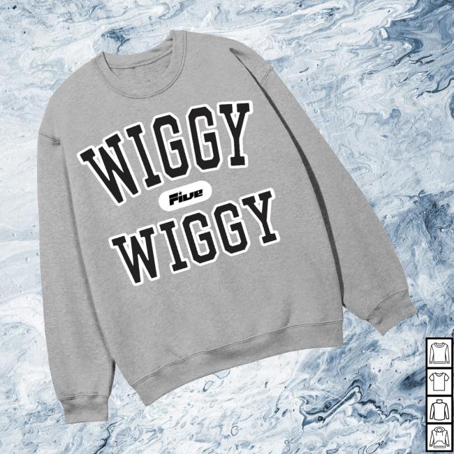 Five Official Store Merch Wiggy Wiggy Grey Crewneck