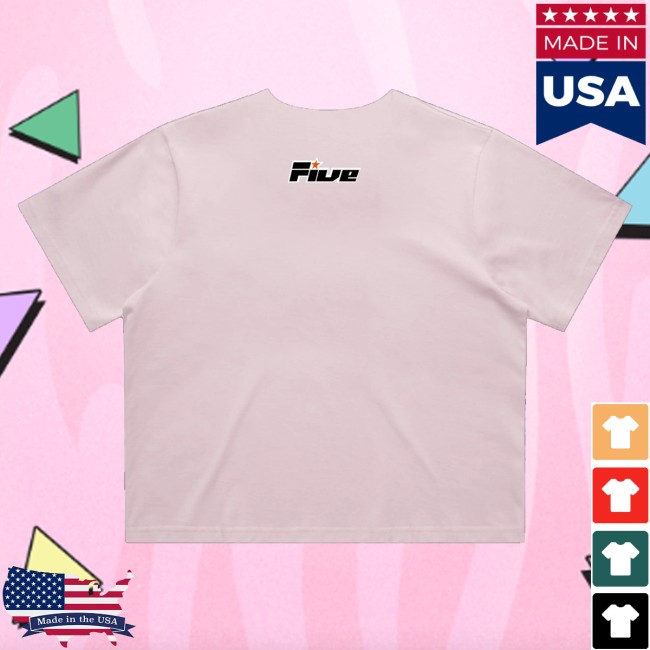 Five Store Merch Baby When The Lights Go Out Crop Tee