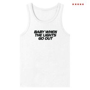 Five Store Merch Baby When The Lights Go Out Tank Top