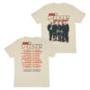 Five Store Merch Keep On Movin' Natural Dateback Tour Tee