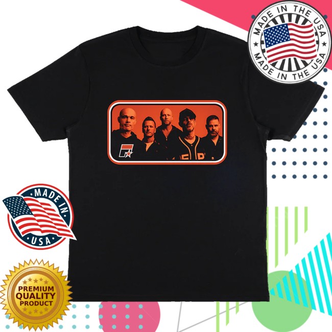 Five Store Merch Stripe Photo Dateback 2026 Black Tee
