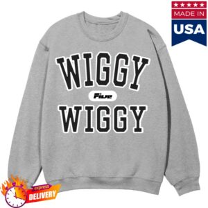 Five Store Merch Wiggy Wiggy Grey Crewneck