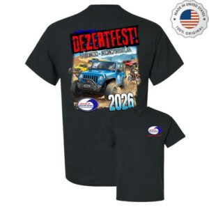 Friends Of Ocean Dunes Store Merch Dezertfest 2026 Short Sleeve T-Shirt