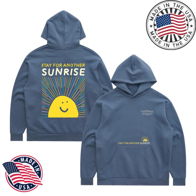 Happiness Project Merch Store Chase The Sunrise Hoodie
