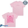 Happiness Project Merch Store Happiness Comes In Waves T-Shirt Pink