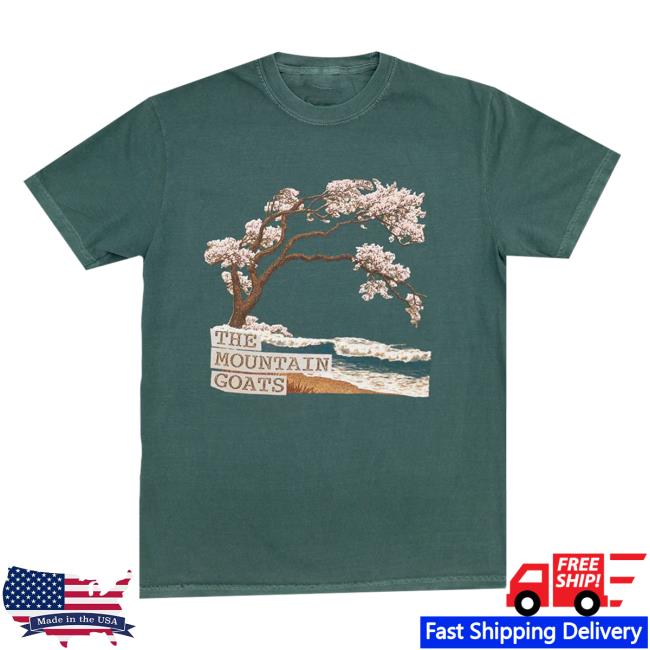 Hellomerch Store The Mountain Goats Hypnotic Waves Tour Tee