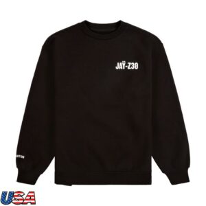 Jay Z30 Merch Store Jay-Z All Offense Crewneck (Black)