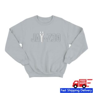 Jay Z30 Merch Store Jay-Z All Offense Crewneck (Grey)