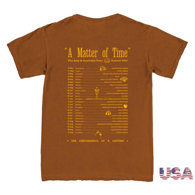 Laufey Merch Store A Matter Of Time 2026 Horse Tour Tee 4 Laufey Merch Store A Matter Of Time 2026 Horse Tour Tee
