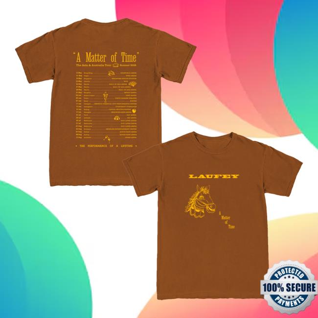 Laufey Merch Store A Matter Of Time 2026 Horse Tour Tee 5 Laufey Merch Store A Matter Of Time 2026 Horse Tour Tee