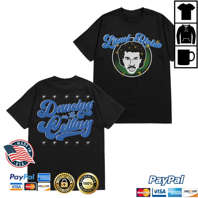 Lionel Richie Merch Store Dancing On The Ceiling Tee