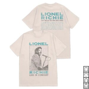 Lionel Richie Merch Store Live In Concert Tee