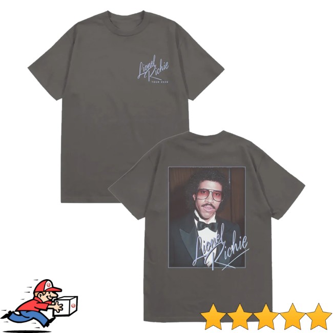 Lionel Richie Merch Store Portrait Tee