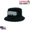 Lorna Shore Store Merch Lorna Shore White Logo Bucket Hat 7 Lorna Shore Store Merch Lorna Shore White Logo Bucket Hat