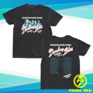 Marcus King Merch Store Darling Blue Tour Tee