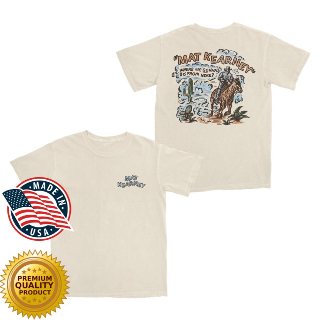 Mat Kearney Merch Store Cowboy Tee