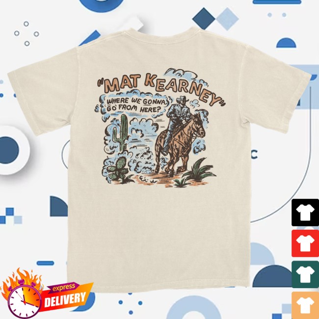 Mat Kearney Merch Store Cowboy Tee