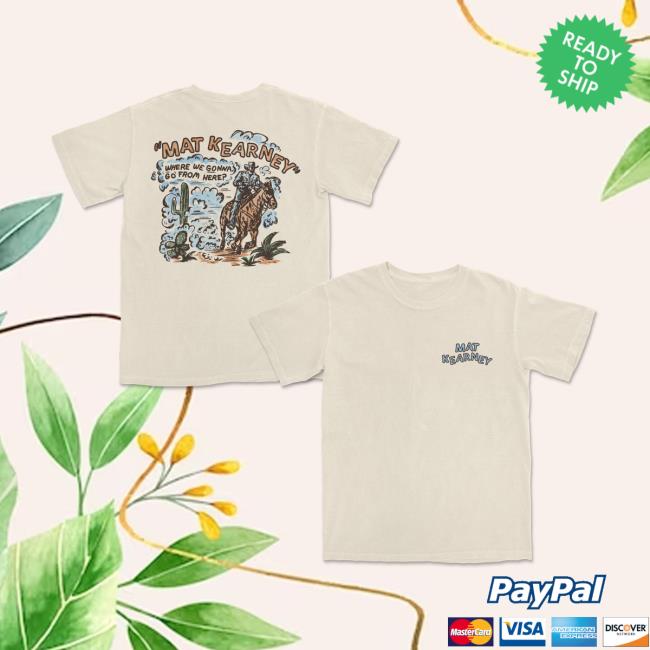 Mat Kearney Store Merch Cowboy Tee