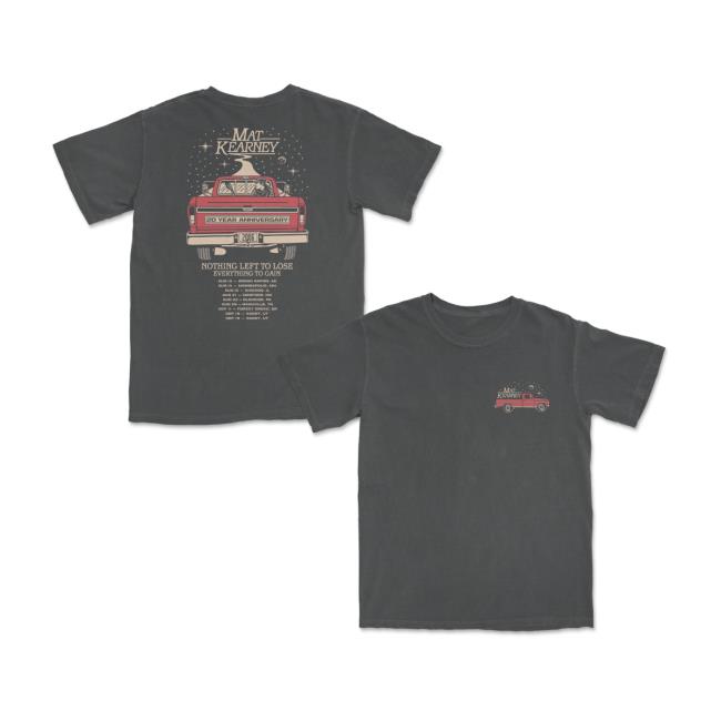 Mat Kearney Store Merch Truck Tour Tee