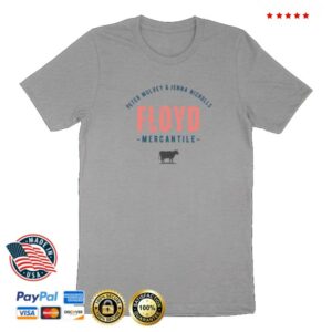 Merchtable Merch Store Floyd Mercantile Retro Cow Tee