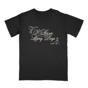 Mitski Store Merch I Bet On Losing Dogs Tee (Black)