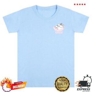 Moomin Merch Shop Moomintroll & Snorkmaiden T-Shirt Light Blue