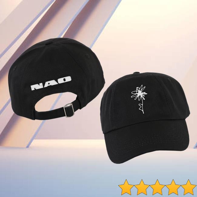 Nao Store Merch Nao Sunflower Black Cap 3 Nao Store Merch Nao Sunflower Black Cap