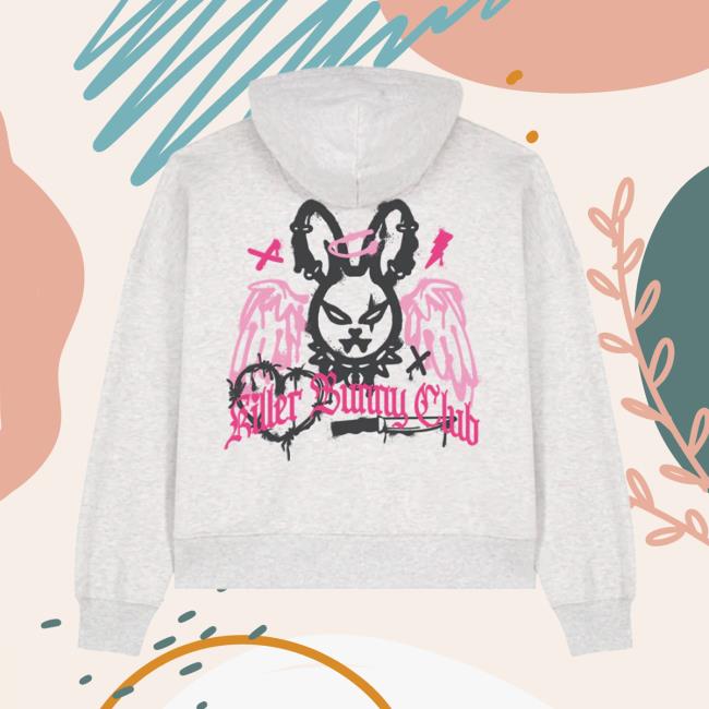 Naomi Jon Merch Store Killer Bunny Zip Hoodie