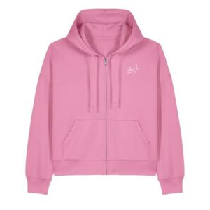 Naomi Jon Merch Store Rage Zip Hoodie Pink