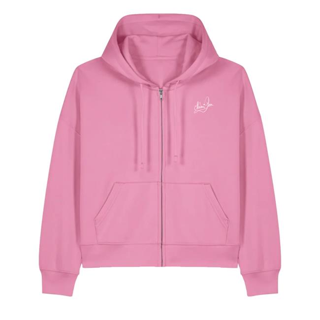 Naomi Jon Merch Store Rage Zip Hoodie Pink