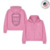 Naomi Jon Merch Store Rage Zip Hoodie Pink