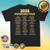 Nathan Carter Merch Store Priceless Tour T-Shirt Black