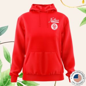 Nathan Carter Merch Store Wagon Wheel Hoodie Red