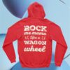 Nathan Carter Merch Store Wagon Wheel Zip Hoodie Red