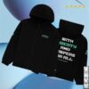 New York Or Nowhere Merch Store Liberty U Cropped Zip Hoodie