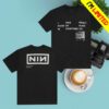 Nine Inch Nails Store Merch 2026 Lyric Tees
