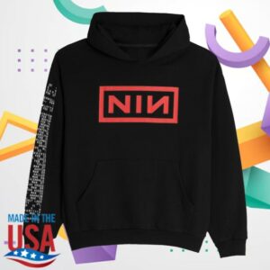 Nine Inch Nails Store Merch 2026 Tour Hoodie