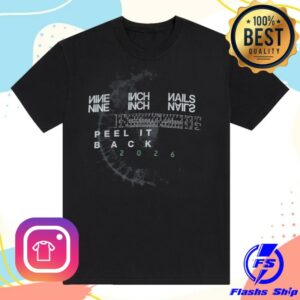 Nine Inch Nails Store Merch 2026 Tour Tee