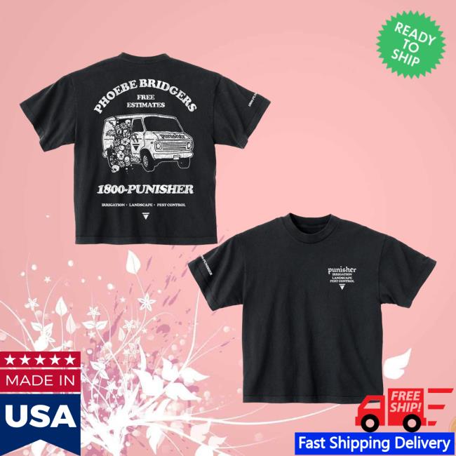 Phoebe Bridgers Merch Store Punisher Tee