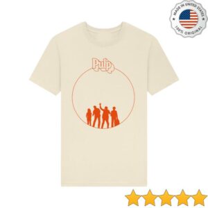 Pulp Store Merch Summer 2026 Eu Tour T-Shirt Ecru