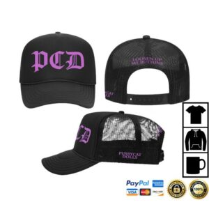 Pussycat Dolls Merch Store Buttons Trucker Hat