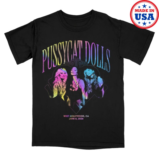 Pussycat Dolls Merch Store Rainbow Pride Tee 2 Pussycat Dolls Merch Store Rainbow Pride Tee