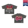 R&B Tour Merch Store Breezy R&B Tour Vintage Charcoal Tee