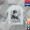R&B Tour Merch Store Chris Brown R&B Tour Flame White Longsleeve Tee