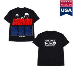 R&B Tour Merch Store Chris Brown R&B Tour Tee